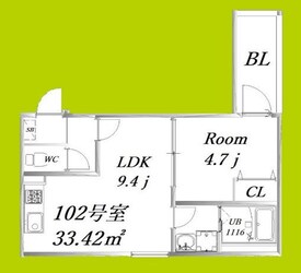 CASA友井の物件間取画像